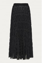 NIDODILEDA Olvida Skirt Knitted Μαύρη Φούστα