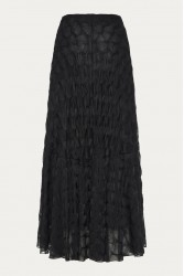 NIDODILEDA Olvida Skirt Knitted Μαύρη Φούστα