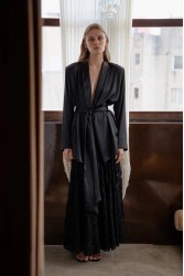 NIDODILEDA Olvida Skirt Knitted Μαύρη Φούστα