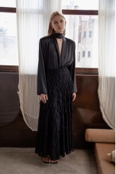 NIDODILEDA Olvida Skirt Knitted Μαύρη Φούστα