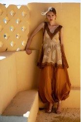 NIDODILEDA Orian Balloon Pants Semisheer Muslin