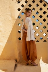 NIDODILEDA Orian Balloon Pants Semisheer Muslin