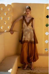NIDODILEDA Orian Balloon Pants Semisheer Muslin