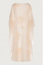 NIDODILEDA Path Cape Bead Embroidered Slitted