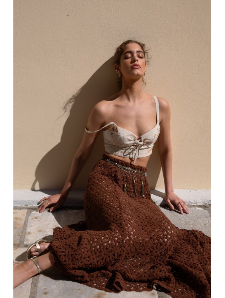 NIDODILEDA Pulse Skirt Crochet