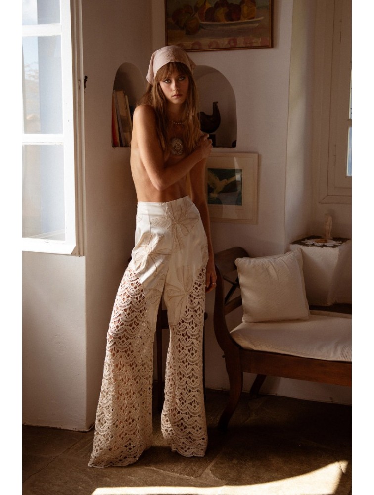 NIDODILEDA Radiant Pants Off White