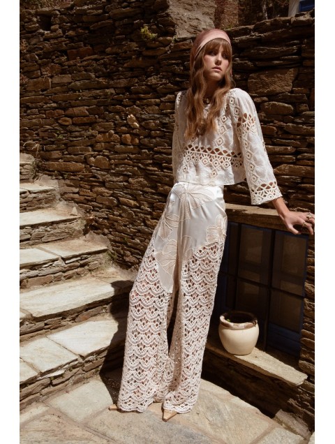 NIDODILEDA Radiant Pants Off White 