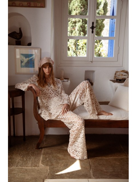 NIDODILEDA Radiant Pants Off White 