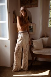 NIDODILEDA Radiant Pants Off White