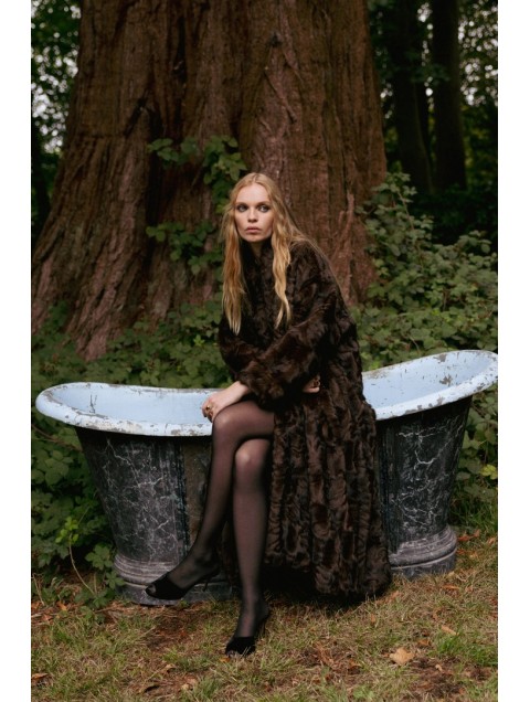 NIDODILEDA Rei Fur Faux Fur Chocolate Καφέ Γούνα