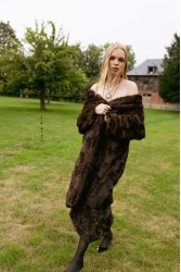 NIDODILEDA Rei Fur Faux Fur Chocolate Καφέ Γούνα