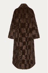 NIDODILEDA Rei Fur Faux Fur Chocolate Καφέ Γούνα