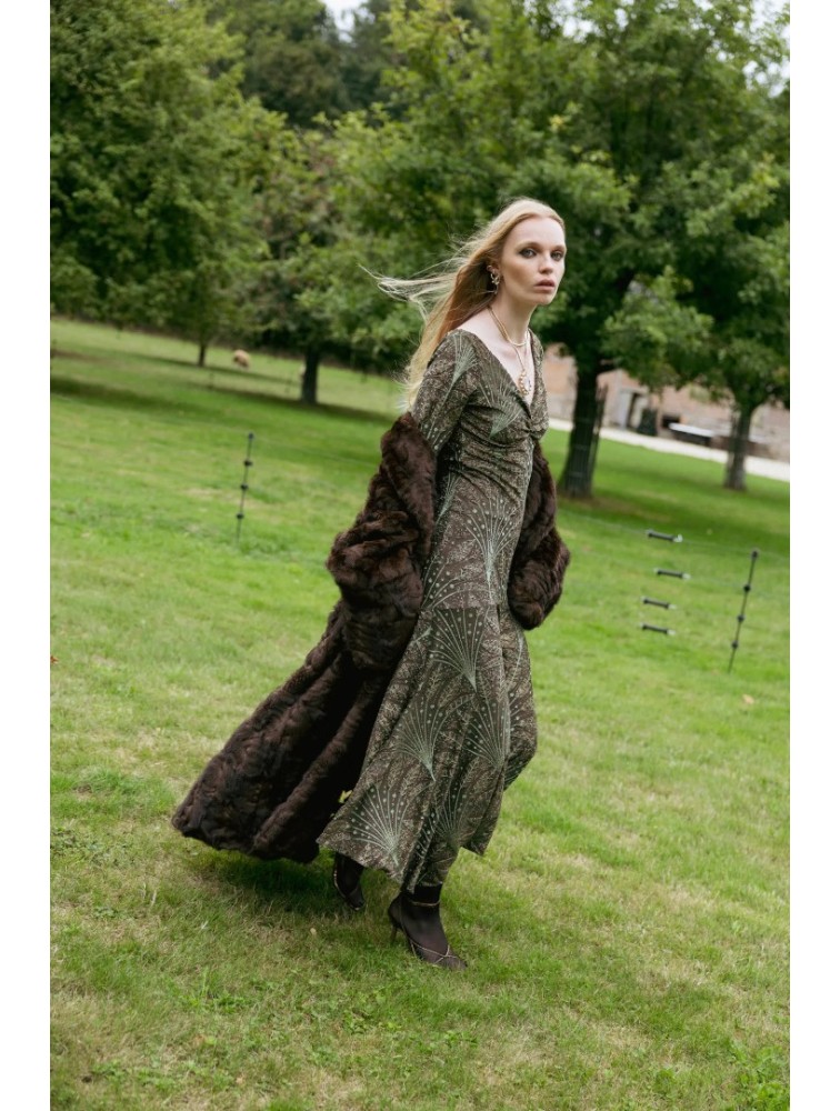 NIDODILEDA Rei Fur Faux Fur Chocolate Καφέ Γούνα