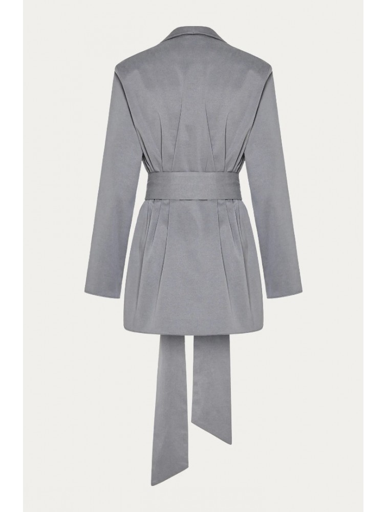 NIDODILEDA Rhia Blazer Grey Γκρι Μπλέιζερ