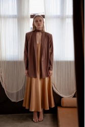 NIDODILEDA Rhia Blazer Brown Καφέ Μπλέιζερ
