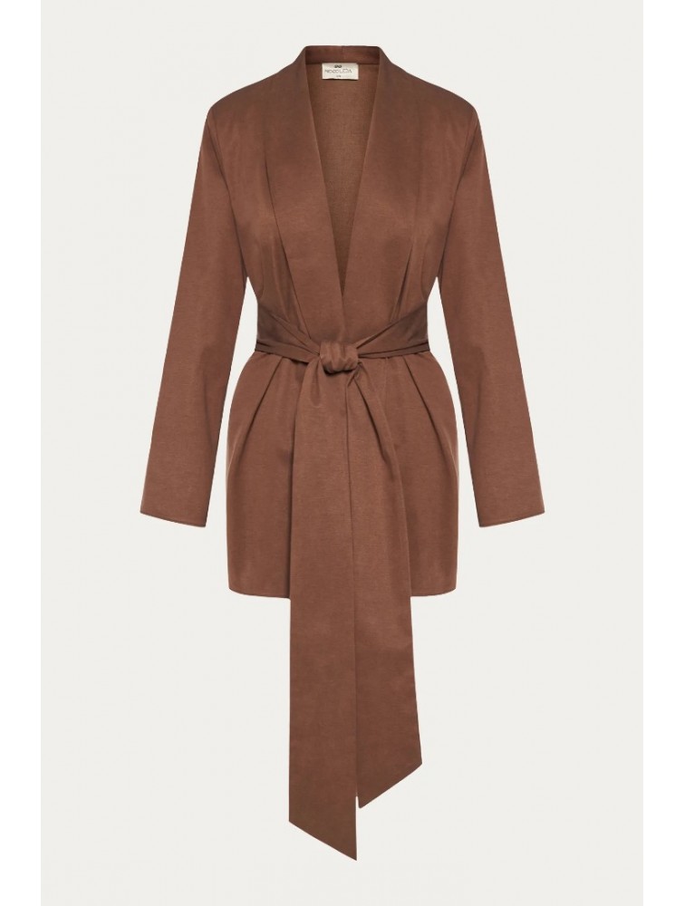 NIDODILEDA Rhia Blazer Brown Καφέ Μπλέιζερ