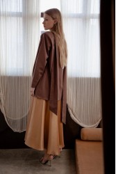 NIDODILEDA Rhia Blazer Brown Καφέ Μπλέιζερ