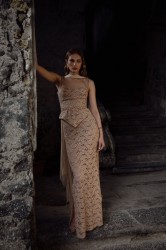 NIDODILEDA River Corset Top Rose Gold