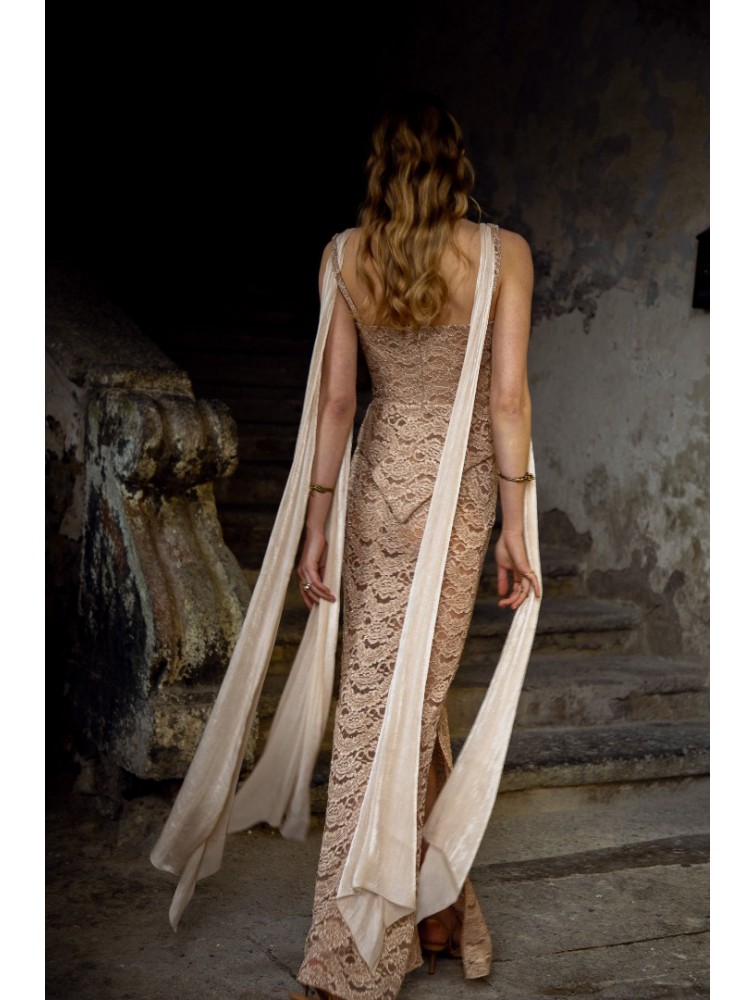 NIDODILEDA River Corset Top Rose Gold