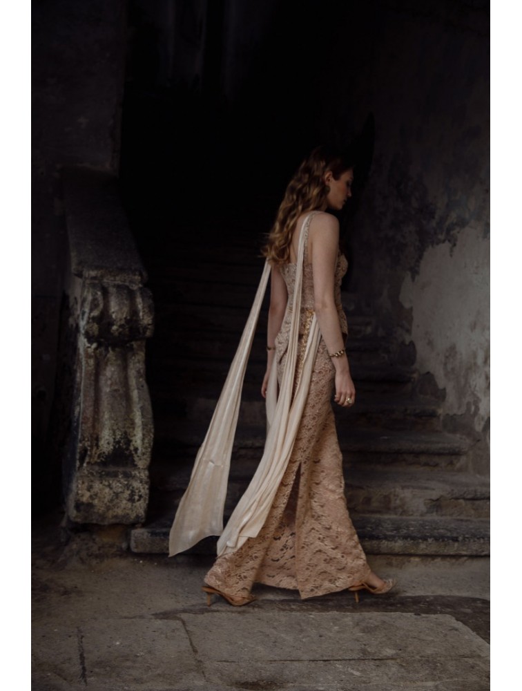 NIDODILEDA Rivera Skirt Rose Gold Ροζ Χρυσή Φούστα