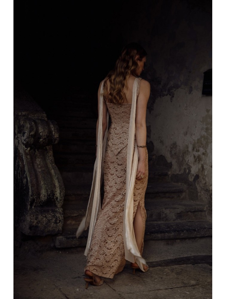 NIDODILEDA Rivera Skirt Rose Gold Ροζ Χρυσή Φούστα