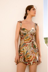 NIDODILEDA Sabellia Dress Sequined Mini Multi Παγετένιο Φόρεμα