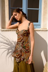 NIDODILEDA Sabellia Dress Sequined Mini Multi Παγετένιο Φόρεμα