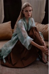 NIDODILEDA Selva Kimono Sleek Printed Πράσινο Κιμονό