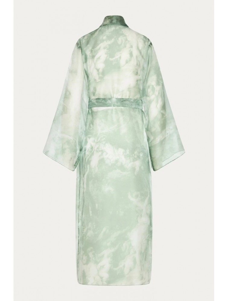 NIDODILEDA Selva Kimono Sleek Printed Πράσινο Κιμονό