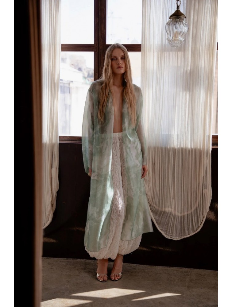 NIDODILEDA Selva Kimono Sleek Printed Πράσινο Κιμονό