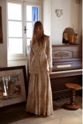NIDODILEDA Sleek Pants Off White