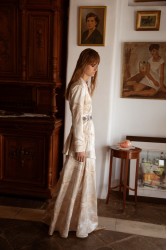 NIDODILEDA Sleek Pants Off White
