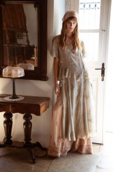NIDODILEDA Smooth Topdress Light Grey Ανοιχτό Γκρι Τοπ Φόρεμα
