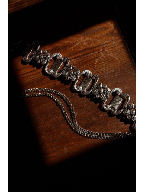 NIDODILEDA Solange Belt Antique Silver