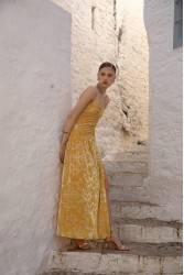 NIDODILEDA Soleil Dress Gold Yellow