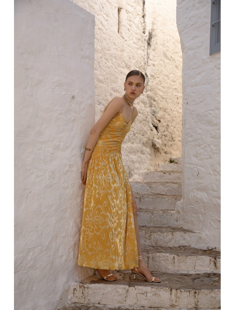 NIDODILEDA Soleil Dress Gold Yellow