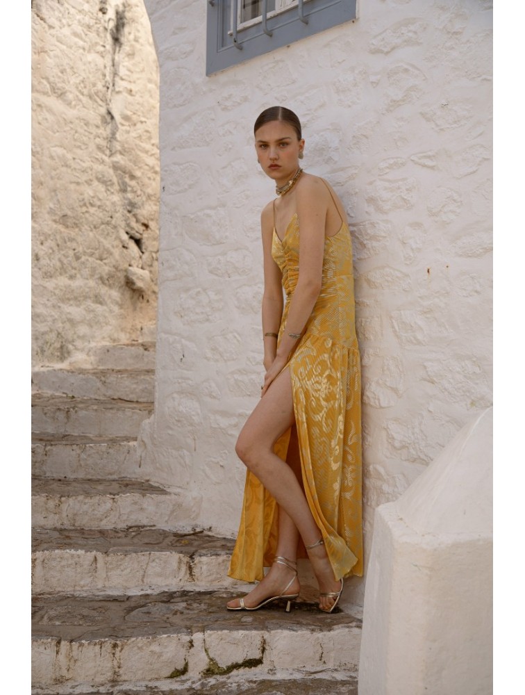 NIDODILEDA Soleil Dress Gold Yellow