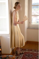 NIDODILEDA Stance Dress Satin Butter Yellow