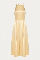 NIDODILEDA Stance Dress Satin Butter Yellow