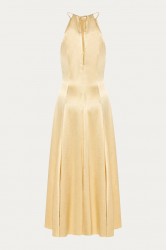 NIDODILEDA Stance Dress Satin Butter Yellow