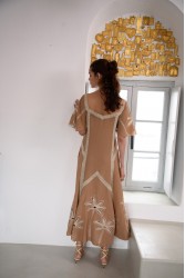 NIDODILEDA Stream Tunic Embroidered Cut Out Lace Embellished