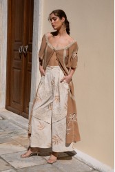 NIDODILEDA Stream Tunic Embroidered Cut Out Lace Embellished