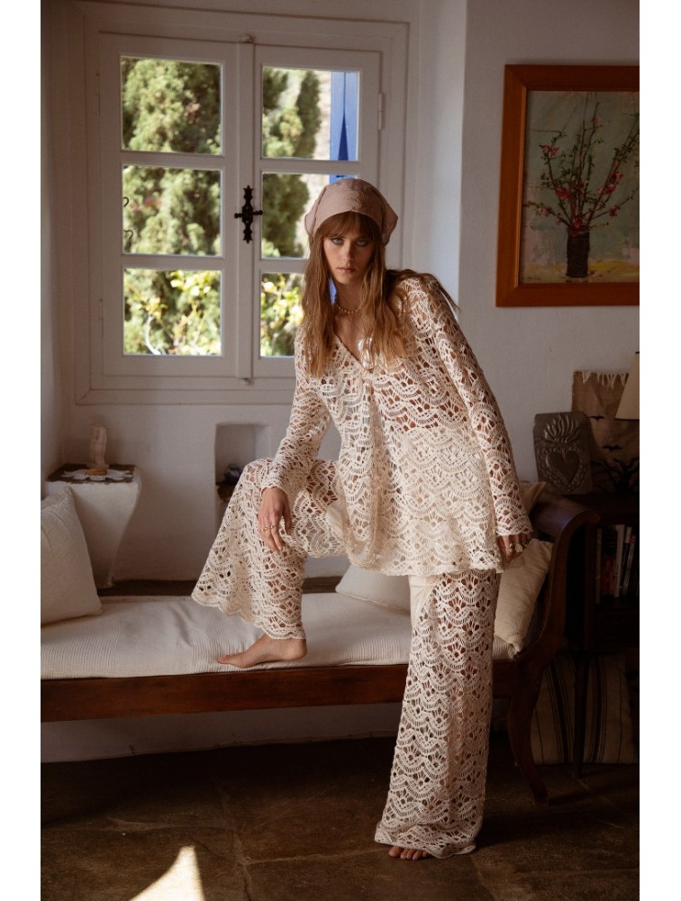 NIDODILEDA Sunlovin TopDress Beige
