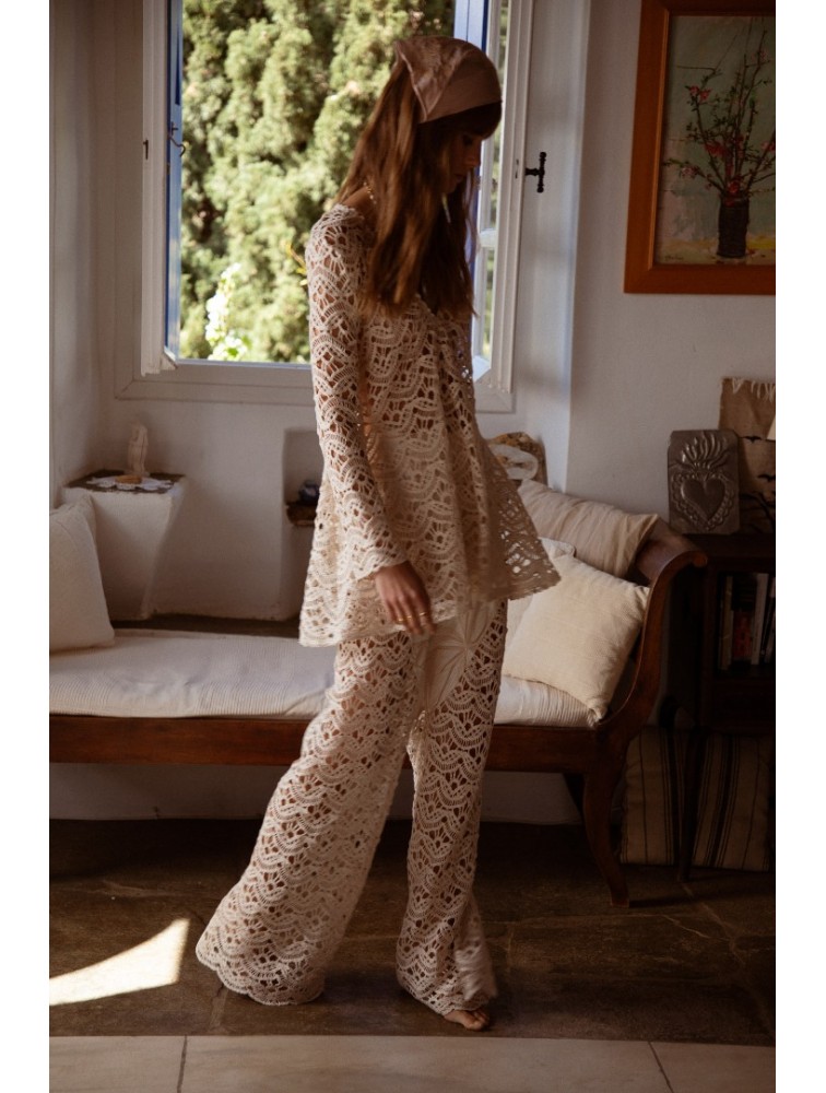 NIDODILEDA Sunlovin TopDress Beige