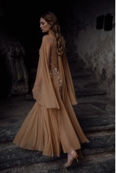 NIDODILEDA Temple Dress Tan Rose Gold Ροζ Χρυσό Φόρεμα