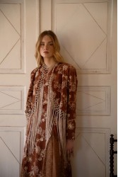 NIDODILEDA There Dress Floral Embroidered Lace Embellished