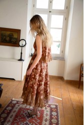 NIDODILEDA There Dress Floral Embroidered Lace Embellished