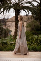 NIDODILEDA Tidal Top Foil Printed Tulle
