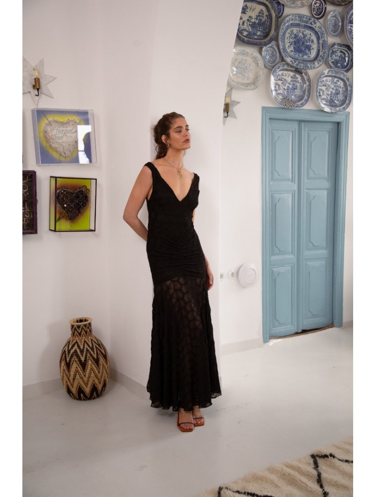 NIDODILEDA Turning Dress Knitted
