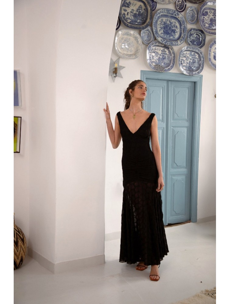 NIDODILEDA Turning Dress Knitted